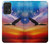 S3841 Pygargue à tête blanche volant dans un ciel coloré Etui Coque Housse pour Samsung Galaxy A52s 5G