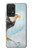S3843 Pygargue à tête blanche sur glace Etui Coque Housse pour Samsung Galaxy A52s 5G
