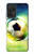 S3844 Ballon de football de football rougeoyant Etui Coque Housse pour Samsung Galaxy A52s 5G