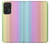 S3849 Couleurs verticales colorées Etui Coque Housse pour Samsung Galaxy A52s 5G