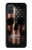 S3850 Crâne de drapeau américain Etui Coque Housse pour Samsung Galaxy A71 5G