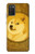 S3826 Dogecoin Shiba Etui Coque Housse pour Samsung Galaxy A03S