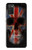 S3848 Crâne de drapeau du Royaume-Uni Etui Coque Housse pour Samsung Galaxy A03S