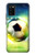 S3844 Ballon de football de football rougeoyant Etui Coque Housse pour Samsung Galaxy A02s, Galaxy M02s  (NOT FIT with Galaxy A02s Verizon SM-A025V)