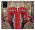 S3856 Vintage Londres Britannique Etui Coque Housse pour Samsung Galaxy A02s, Galaxy M02s  (NOT FIT with Galaxy A02s Verizon SM-A025V)