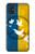 S3857 Colombe de la paix drapeau ukrainien Etui Coque Housse pour Samsung Galaxy A51