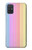 S3849 Couleurs verticales colorées Etui Coque Housse pour Samsung Galaxy A71