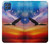 S3841 Pygargue à tête blanche volant dans un ciel coloré Etui Coque Housse pour Samsung Galaxy M62
