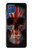 S3848 Crâne de drapeau du Royaume-Uni Etui Coque Housse pour Samsung Galaxy M62