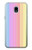 S3849 Couleurs verticales colorées Etui Coque Housse pour Samsung Galaxy J3 (2018), J3 Star, J3 V 3rd Gen, J3 Orbit, J3 Achieve, Express Prime 3, Amp Prime 3