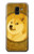 S3826 Dogecoin Shiba Etui Coque Housse pour Samsung Galaxy J6 (2018)