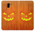 S3828 Citrouille d'Halloween Etui Coque Housse pour Samsung Galaxy J6 (2018)