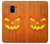 S3828 Citrouille d'Halloween Etui Coque Housse pour Samsung Galaxy A8 (2018)