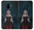 S3847 Lilith Devil Bride Gothique Fille Crâne Grim Reaper Etui Coque Housse pour Samsung Galaxy A8 (2018)