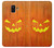 S3828 Citrouille d'Halloween Etui Coque Housse pour Samsung Galaxy A6+ (2018), J8 Plus 2018, A6 Plus 2018