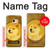 S3826 Dogecoin Shiba Etui Coque Housse pour Samsung Galaxy A3 (2017)