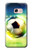 S3844 Ballon de football de football rougeoyant Etui Coque Housse pour Samsung Galaxy A3 (2017)