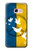 S3857 Colombe de la paix drapeau ukrainien Etui Coque Housse pour Samsung Galaxy A3 (2017)