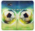 S3844 Ballon de football de football rougeoyant Etui Coque Housse pour Samsung Galaxy J7 Prime (SM-G610F)
