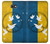 S3857 Colombe de la paix drapeau ukrainien Etui Coque Housse pour Samsung Galaxy J7 Prime (SM-G610F)