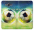 S3844 Ballon de football de football rougeoyant Etui Coque Housse pour Samsung Galaxy J7 (2016)