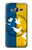 S3857 Colombe de la paix drapeau ukrainien Etui Coque Housse pour Samsung Galaxy J3 (2016)