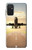 S3837 Avion Décollage Sunrise Etui Coque Housse pour Samsung Galaxy M52 5G