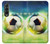 S3844 Ballon de football de football rougeoyant Etui Coque Housse pour Samsung Galaxy Z Fold 3 5G