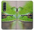 S3845 Grenouille verte Etui Coque Housse pour Samsung Galaxy Z Fold 3 5G