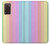 S3849 Couleurs verticales colorées Etui Coque Housse pour Samsung Galaxy Z Fold2 5G