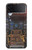 S3836 Poste de pilotage d'avion Etui Coque Housse pour Samsung Galaxy Z Flip 3 5G