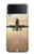 S3837 Avion Décollage Sunrise Etui Coque Housse pour Samsung Galaxy Z Flip 3 5G