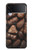 S3840 Amateurs de chocolat au lait au chocolat noir Etui Coque Housse pour Samsung Galaxy Z Flip 3 5G