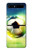 S3844 Ballon de football de football rougeoyant Etui Coque Housse pour Samsung Galaxy Z Flip 5G
