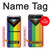 S3846 Drapeau de fierté LGBT Etui Coque Housse pour Samsung Galaxy Z Flip 5G