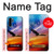 S3841 Pygargue à tête blanche volant dans un ciel coloré Etui Coque Housse pour Huawei P30 Pro