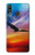 S3841 Pygargue à tête blanche volant dans un ciel coloré Etui Coque Housse pour Huawei P20 Lite