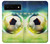 S3844 Ballon de football de football rougeoyant Etui Coque Housse pour Google Pixel 6