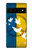 S3857 Colombe de la paix drapeau ukrainien Etui Coque Housse pour Google Pixel 6
