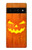 S3828 Citrouille d'Halloween Etui Coque Housse pour Google Pixel 6 Pro