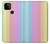 S3849 Couleurs verticales colorées Etui Coque Housse pour Google Pixel 5A 5G