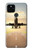 S3837 Avion Décollage Sunrise Etui Coque Housse pour Google Pixel 5