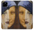 S3853 La Joconde Gustav Klimt Vermeer Etui Coque Housse pour Google Pixel 4a 5G