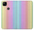 S3849 Couleurs verticales colorées Etui Coque Housse pour Google Pixel 4a