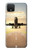 S3837 Avion Décollage Sunrise Etui Coque Housse pour Google Pixel 4