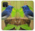 S3839 Oiseau bleu du bonheur Oiseau bleu Etui Coque Housse pour Google Pixel 4
