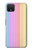 S3849 Couleurs verticales colorées Etui Coque Housse pour Google Pixel 4