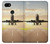 S3837 Avion Décollage Sunrise Etui Coque Housse pour Google Pixel 3a