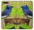 S3839 Oiseau bleu du bonheur Oiseau bleu Etui Coque Housse pour Google Pixel XL