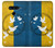 S3857 Colombe de la paix drapeau ukrainien Etui Coque Housse pour LG V40, LG V40 ThinQ